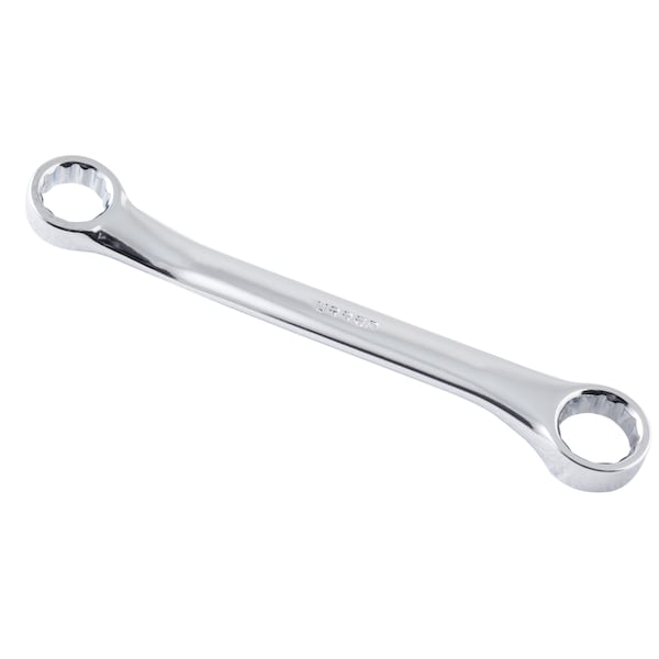 Full polished 12-pt 15 Degree box-end wrench, 27 Mm X 30 Mm opening size